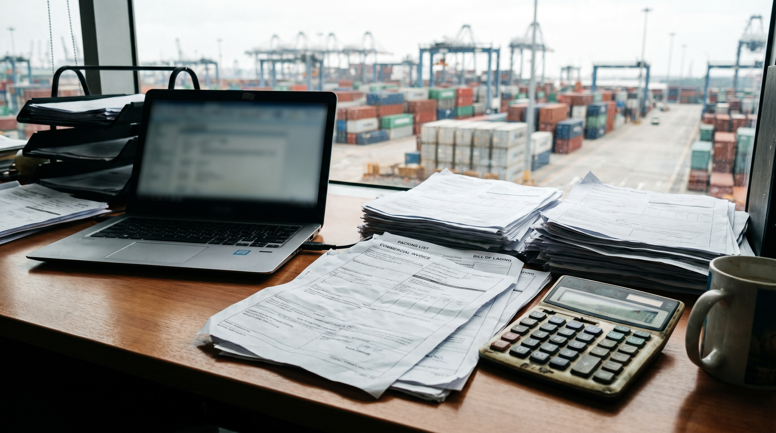 Import compliance documents prepared for an Indonesia shipment