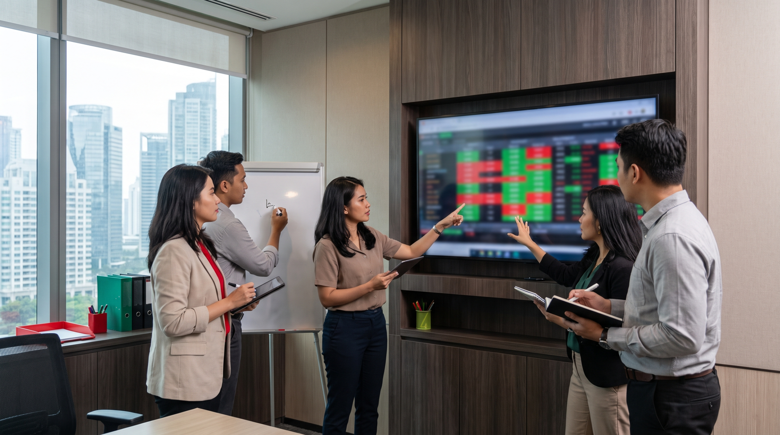Compliance team reviewing an Indonesia OSS licensing workflow by business activity and project risk