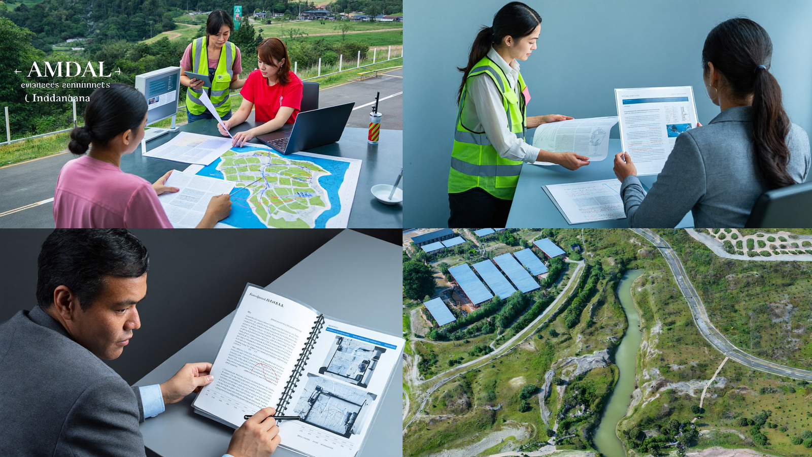 Industrial estate context used to assess environmental approval requirements